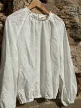 Uma Blouse - Cotton Embroidery