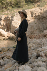 Odette Midi Dress - Black